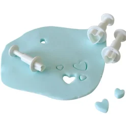 Découpoirs Éjecteurs Mini-Coeurs Patisdecor (X 3)