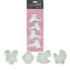 Découpoirs Éjecteurs Theme Bebe Patisdecor (X 4)