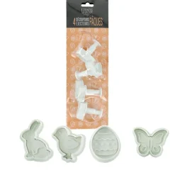Découpoirs Éjecteurs Theme Pâques Patisdecor (X 4)