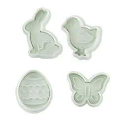 Découpoirs Éjecteurs Theme Pâques Patisdecor (X 4)