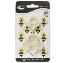 Découpoirs Relief Abeilles Assortis (X2)