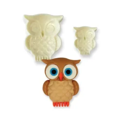 Découpoirs Relief Chouettes (X2)
