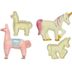 Découpoirs Relief Licorne Et Lama (X2)