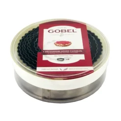 Découpoirs Ronds Canneles Inox (X 8)