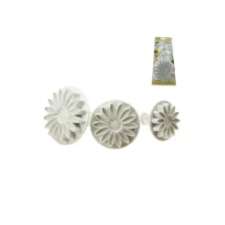 Découpoirs-Éjecteurs Marguerites Assortis Pme (X 3)