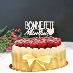 Decor Bonne Fete Maman Sur Pique (X30)