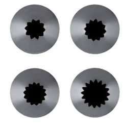 Douille Cannelee Petits Fours Inox