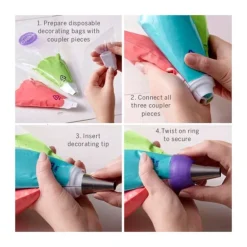 Douille Pour Kit De Décoration Tricolore Wilton