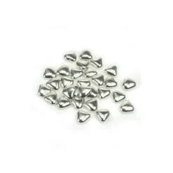 Dragées Mini Coeurs Argentees (150 G)