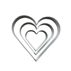 Emporte-Pièces Coeurs (X 3)