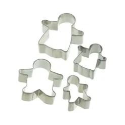 Emporte-Pièces Famille Pain D'Épices Assortis (X 4)