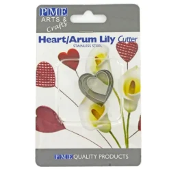 Emporte-Pièces Inox Coeurs Arums Pme (X 3)