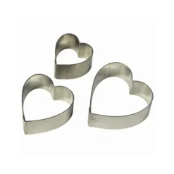 Emporte-Pièces Inox Coeurs Arums Pme (X 3)