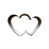 Emporte-Piece Coeur Double 5,6 Cm