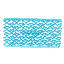 Empreinte Effet Matelasse Coeurs Patisdecor