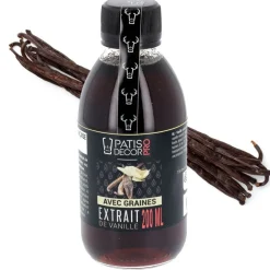Extrait De Vanille Avec Graines Patisdecor Pro 200 Ml