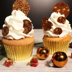 Feuilles Transfert Noël Assorties Patisdecor (X4)