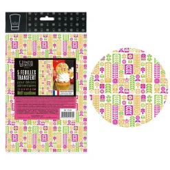 Feuilles Transfert Scandinave Patisdecor (X5)