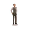 Figurine Marie Gilet Gris 16 Cm