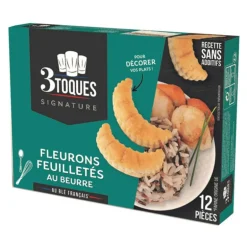Fleurons Feuilletes Au Beurre (X12)