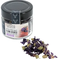 Fleurs De Mauve Sechees Patisdecor 3 G