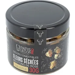 Fleurs Sechees De Roses Jaunes 30 G