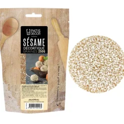 Graines De Sesame Decortiquees Patisdecor 250 G