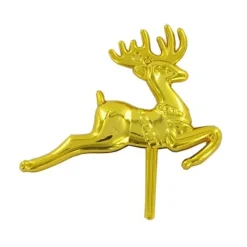 Grand Renne Dore Sur Pique Patisdecor (X50)