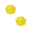 Grande Rose Jaune En Azyme Patisdecor (X6)