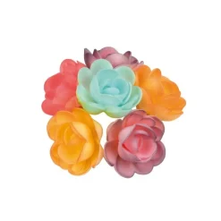 Grandes Roses Assorties Nuancees (X36)
