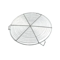Grille A Patisserie Ronde Nickelee Avec Pieds 28 Cm