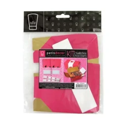 Kit Ballotin Rose / Blanc Patisdecor (X2)