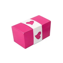 Kit Ballotin Rose / Blanc Patisdecor (X5)