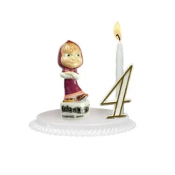 Kit Bougie Masha Et Michka