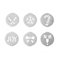 Kit De 6 Disques Pour Presse A Biscuit De Noël