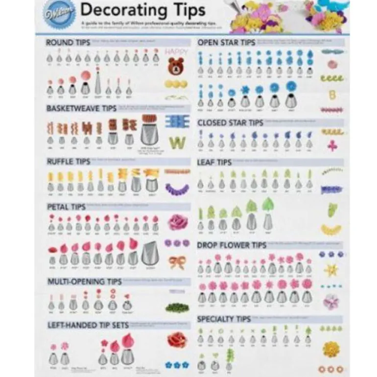 Kit De Decor Feuilles Et Fleurs Wilton