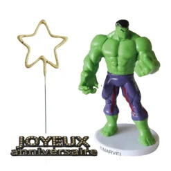 Kit Decor Gateau Hulk