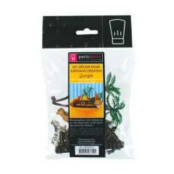 Kit Decor Gateau Jungle