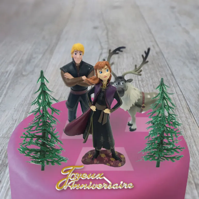 Kit Decor Gateau La Reine Des Neiges