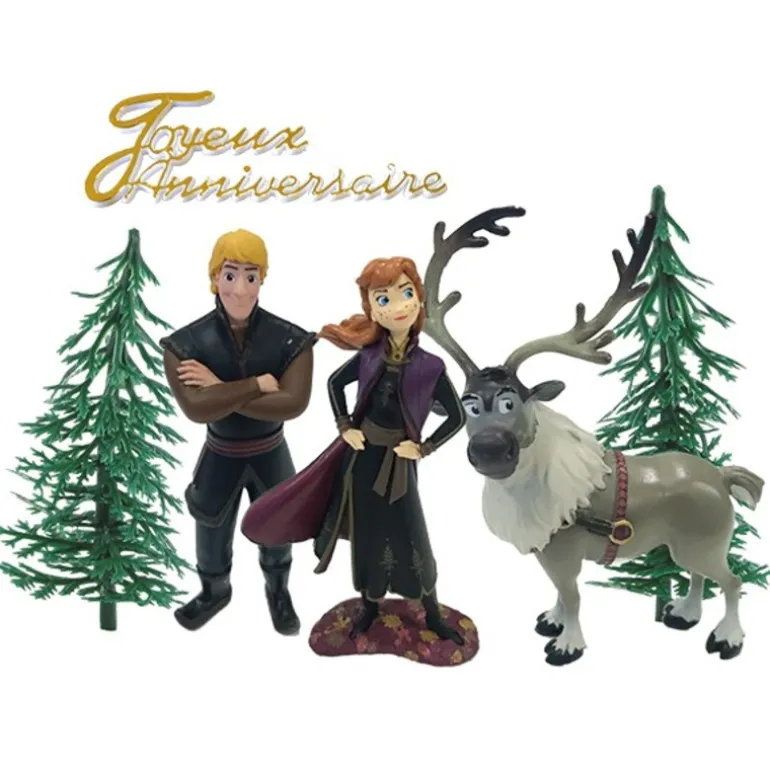 Kit Decor Gateau La Reine Des Neiges