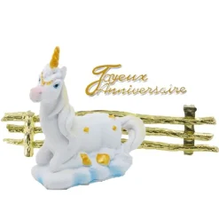 Kit Decor Gateau Licorne Couchee