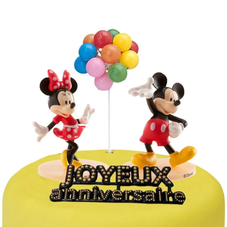 Kit Decor Gateau Mickey Et Minnie