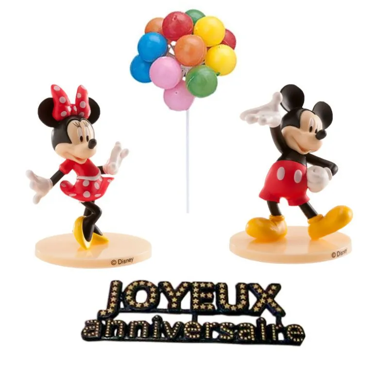 Kit Decor Gateau Mickey Et Minnie