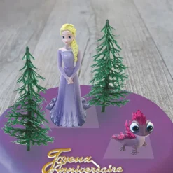 Kit Decor Gateau Princesse Elsa