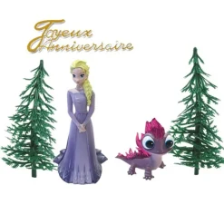 Kit Decor Gateau Princesse Elsa