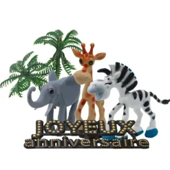 Kit Decor Gateau Safari