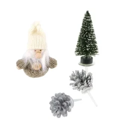Kit Decor Noël Lutin Gris