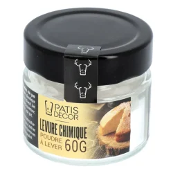 Levure Chimique - Poudre A Lever 60 G Patisdecor
