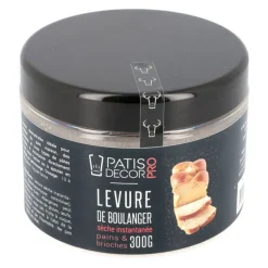 Levure De Boulanger Seche Instantanee Patisdecor Pro 300 G