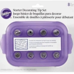 Malette De Douilles Wilton Debutant (8 Douilles Et Une Boite De Rangement)